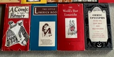 6 Peter Pauper Press HC/DJ Books LIMERICKS Comic Epitaphs PRIMER Smiles Chuckles