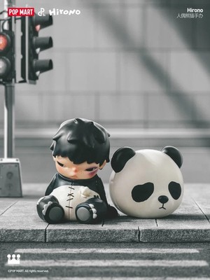 POPMART HIRONO DOLL PANDA パンダ 限定 廃盤フィギュア Authentic Hirono Doll Panda Series Limited Edition Figure | eBay