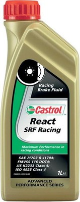 Castrol React SRF Racing Brake Fluid DOT4 1 Liter