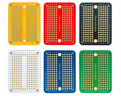 ElectroCookie Mini PCB Prototype Board Solderable Breadboard for DIY Electron...
