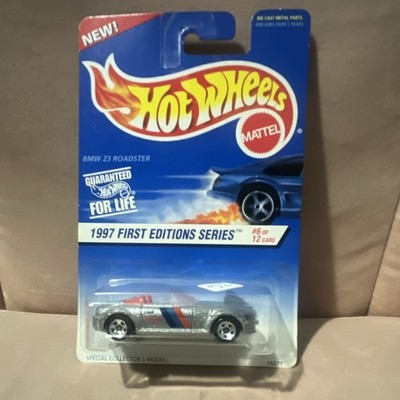 Hot Wheels BMW Z3 Roadster 1997 First Editions 1:64 Diecast Silver