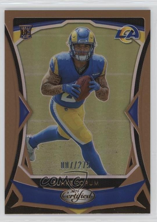 2024 Certified Rookies Bronze Mirror /275 Blake Corum #160 Rookie RC 1lw7
