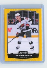 2022-23 O-Pee-Chee - Yellow-Border Calen Addison #312 Minnesota Wild