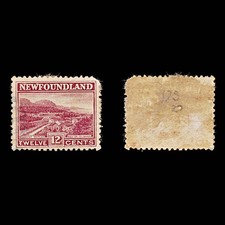 8255: Newfoundland SG159 12c Lake 1923 Sc#141 Mi124 Used C£19