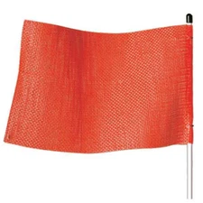 Checkers Fsrr7o-Hb Warning Whip, Orange Whip, Orange Flag, 1 In Dia Fiberglass