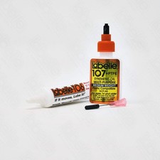 Labelle 107 and 106 2-Pack PTFE Lubricant Oil Grease for HO Larger Scale