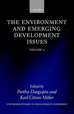 The Environment and Emerging Development Issues: Volume 2 by Partha Dasgupta