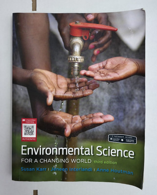 Environmental Science for a Changing World Karr 3rd Ed 2018 Paperback GOOD