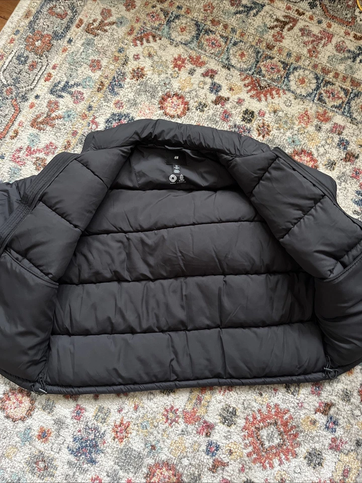 Chaqueta acolchada repelente al agua H&M, talla grande para hombre Foto 4 de 4