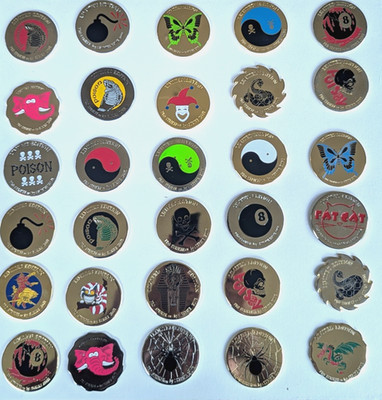 Pro Striker Metal Pog Slammer * Limited Edition 1994 * By Strike Zone