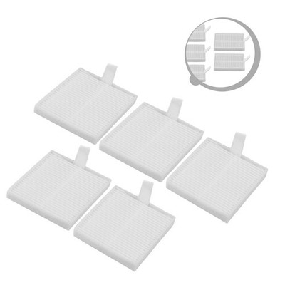 Maintain Hygienic Floors with 5pcs Filter Kit for Roomba For Essential