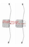 Metzger Autoteile ZubehöRsatz Scheibenbremsbelag 109-1639 FüR Audi Seat A6 Opel