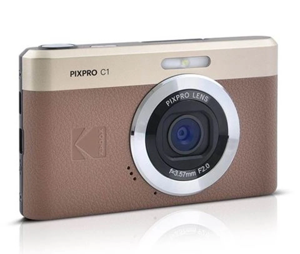Kodak PIXPRO C1 Digital Camera 13 Megapixel f2 Fixed Lens- Brown (UK Stock) BNIB - Image 2 of 4