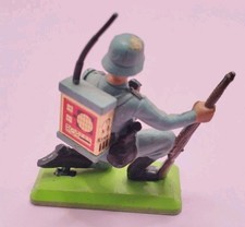 Lot Figurines Britains Deetail – Soldats Allemands WW2 – Metal Peint Vintage