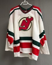 NJ Devils x NHL Sean Burke Signed Hockey Jersey by Maska Circa 1987 to 1991