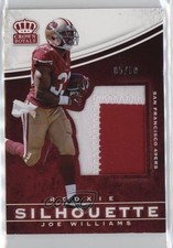 2017 Preferred Jumbo Rookie Silhouette Jerseys Platinum /50 Joe Williams #33 5w7