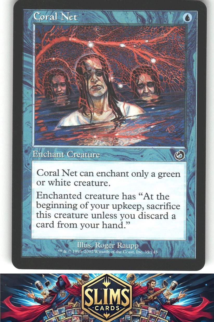 Coral Net - Torment - MTG - Common - #35 - NM