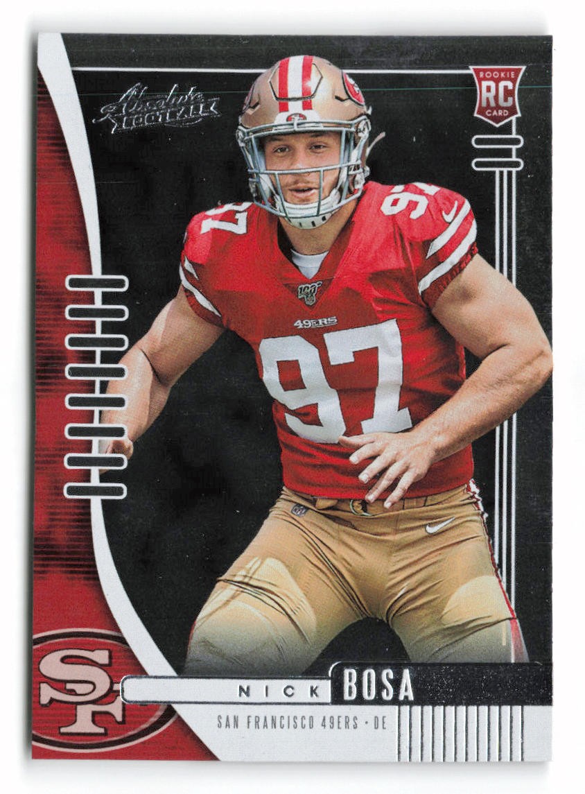 2019 Panini Absolute Nick Bosa #131 Rookie San Francisco 49ers