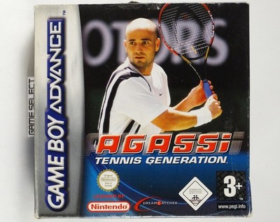 Agassi Tennis Generation nintendo gba Game BOY ADVANCE pal Eur - Komplette