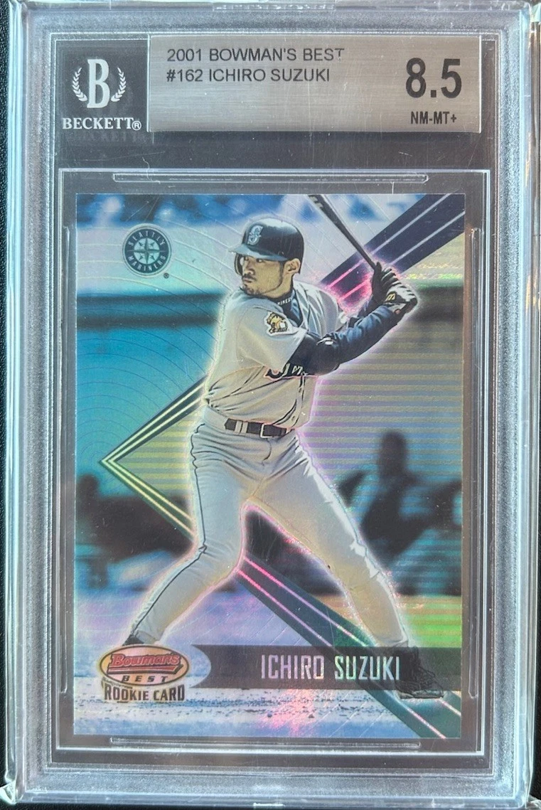 Bowman Ichiro Suzuki Rookie Baseball Sports Trading Cards