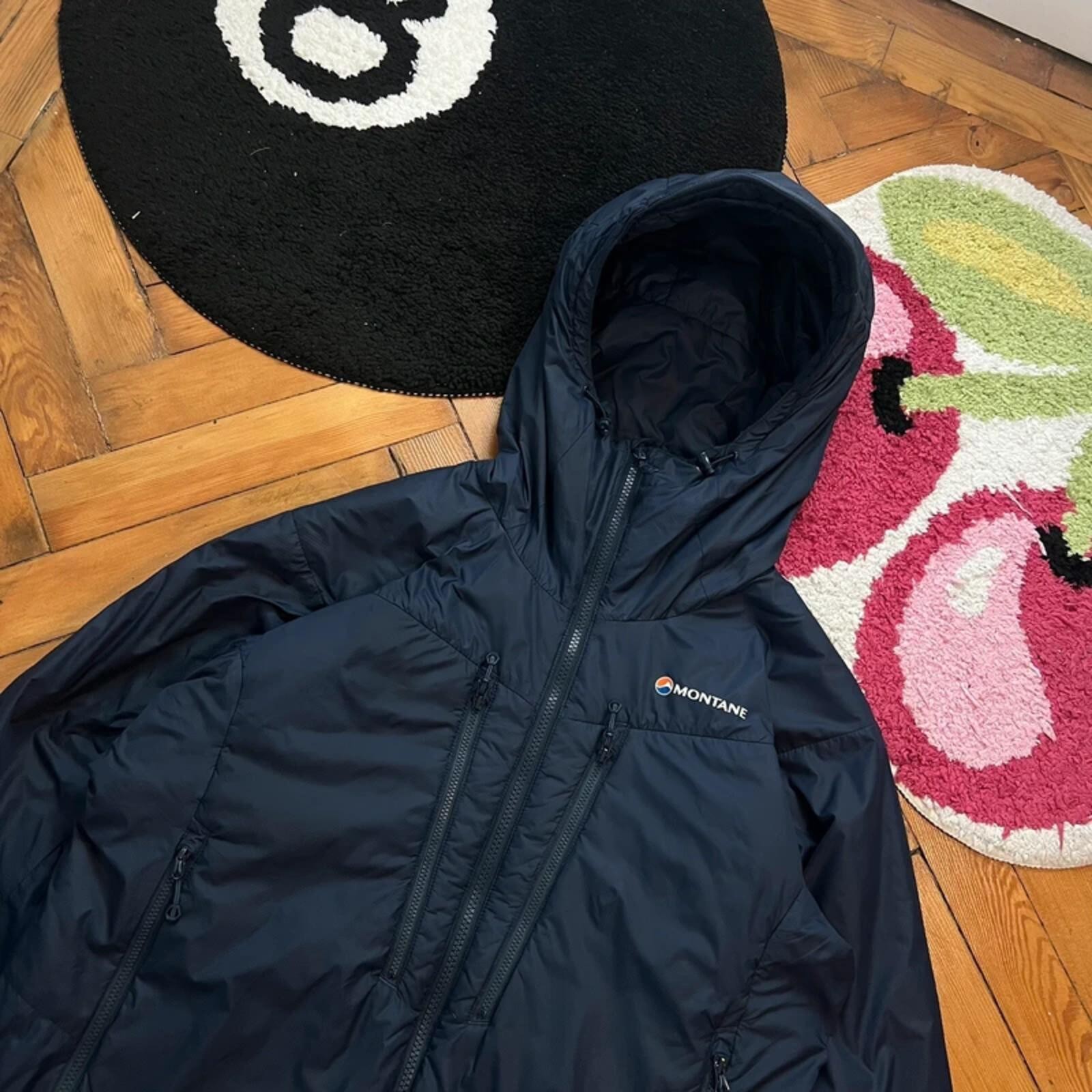 Montane Dark Navy Primaloft Pertex Quantum Hooded ‘Flux’ Jacket image 5