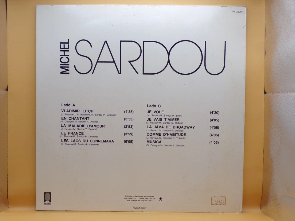 michel sardou portugal 35007 - Photo 3/4
