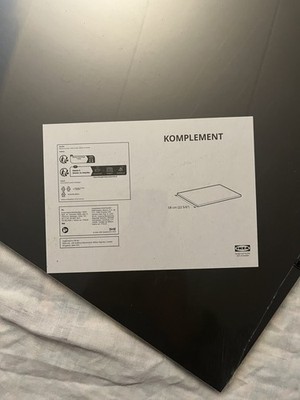 IKEA KOMPLEMENT for PAX Shelf Dark Gray  19 5/8  x 22 7/8'' - 905.091.45 NEW