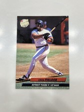 Fleer 1992 Ultra Cecil Fielder Detroit Tigers #59 Baseball Card Base Set