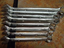 8 Piece Metric Combination Wrench Set-9, 10, 12, 13, 14, 15, 17, 19mm-BARGAIN!!