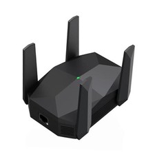 2025 AX3000 WiFi 6 Range Extender, WiFi Extender Signal Booster with Black