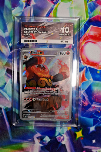 Emboar graded ACE 10 for sale on eBay
