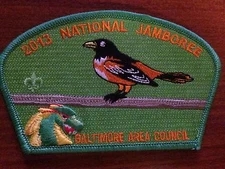 Mint 2013 JSP Baltimore Area Council Bird - Oriole