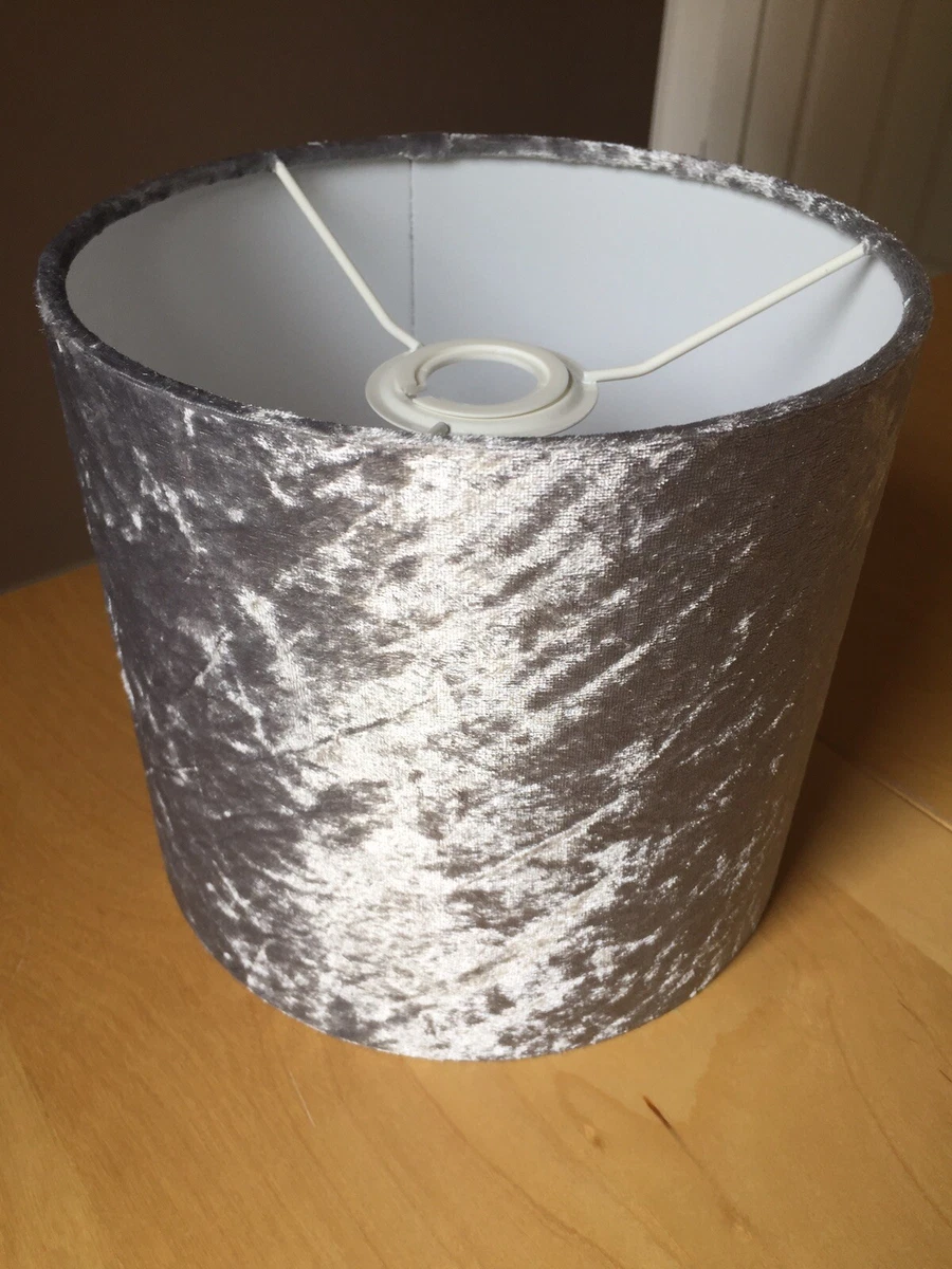 Crushed velvet lampshade argos deals