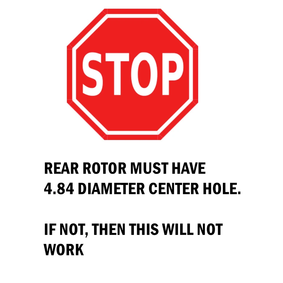 Front Rear Rotors Brake Pads for Chevy Silverado GMC Sierra 2500HD 3500 HD - Image 4 of 4