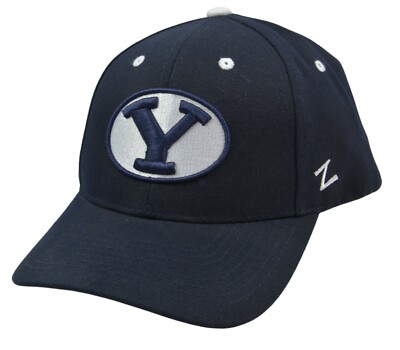 BYU Cougars Brigham Young Cougars Zephyr NCAA Team Logo Adjustable Hat 