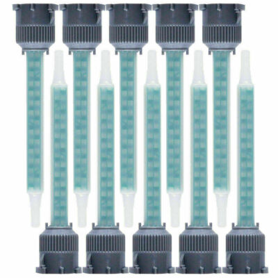 100x PETEC Statikmischer Mischrohr Mischdüse Spritze für 50ml 24ml Doppelspritze