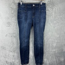 pilcro and the letterpress anthropologie jeans womens high rise denim legging 27