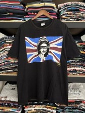 2002 Sex Pistols God Save The Queen Black Short Sleeve Unisex Tshirt Reprint