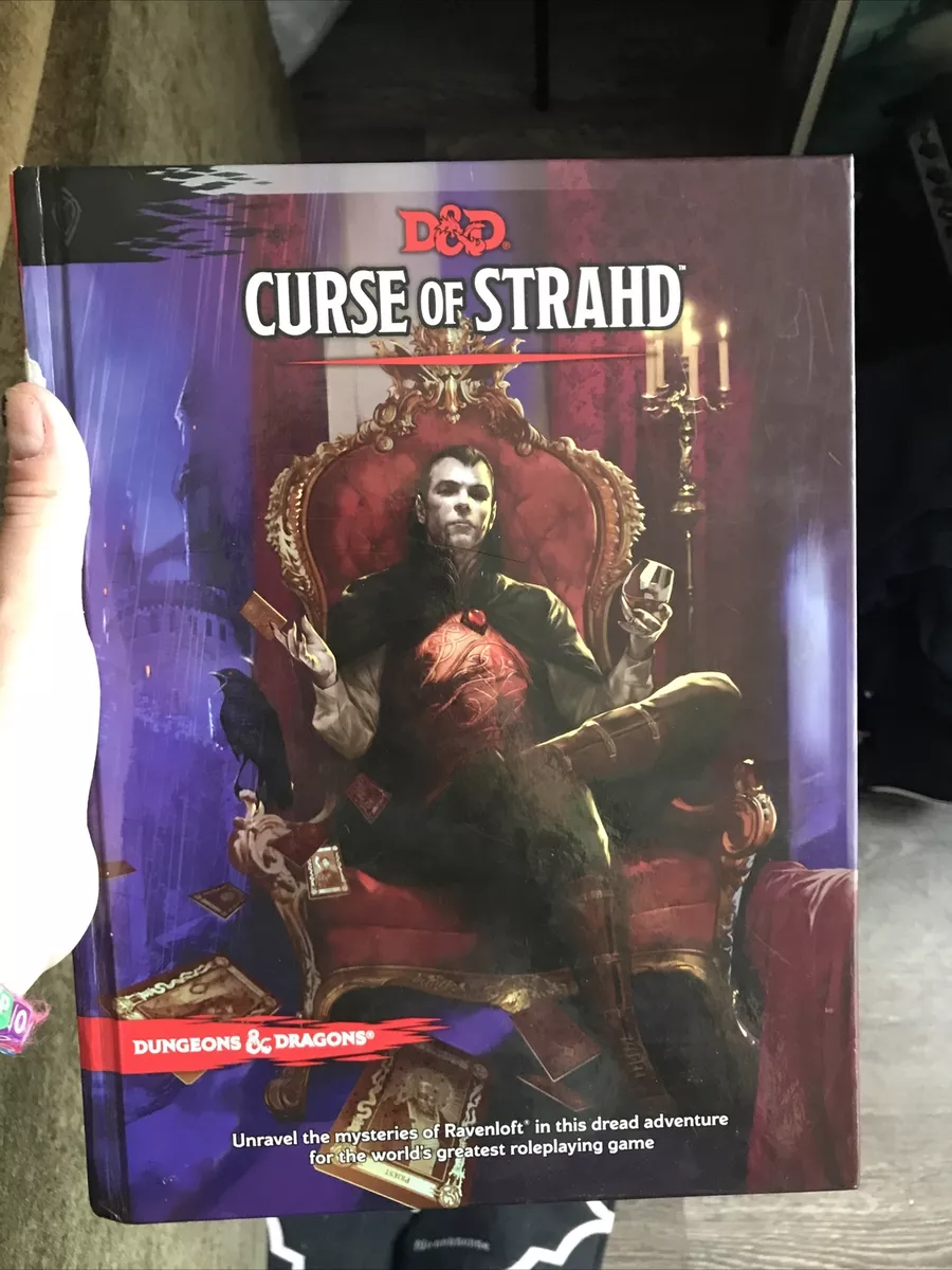 Dungeons And Dragons Curse Of Strahd 5e Campaign Module Rule book