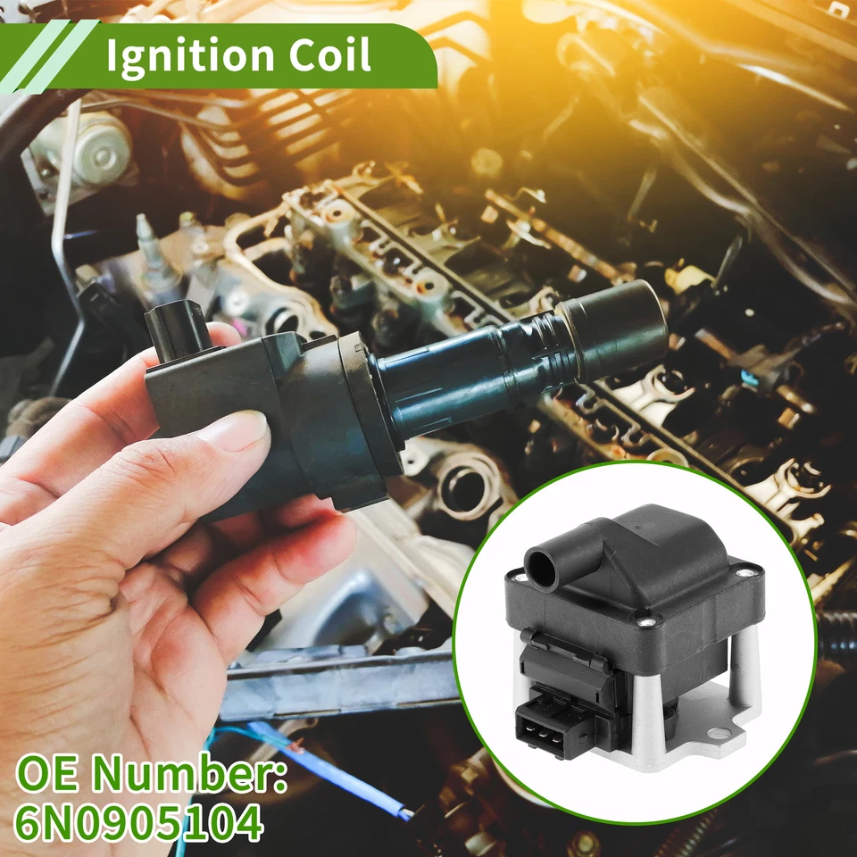Ignition Coil Ignition Coil Pack No.6N0905104 for Volkswagen Jetta 1995-1999 - Image 2 of 4