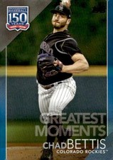 2019 Topps Update #150-60 Chad Bettis 150 Years of Professional Baseball Blue