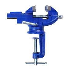 Table Vise Vice Mini Duty Mechanic Clamp-on Table Vise 360 Degree Swivel Base