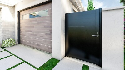 #ad Alumission Universal Aluminum Gate Side Gate Yard Gate New York Style $1349.00