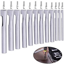 Oval shape Hole Punch Cutter Belt Watch Band Gasket Hollow Leather Tool