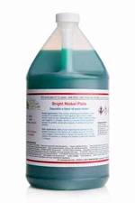 Bright Nickel Plating Solution - For Electroplating 1 Gallon