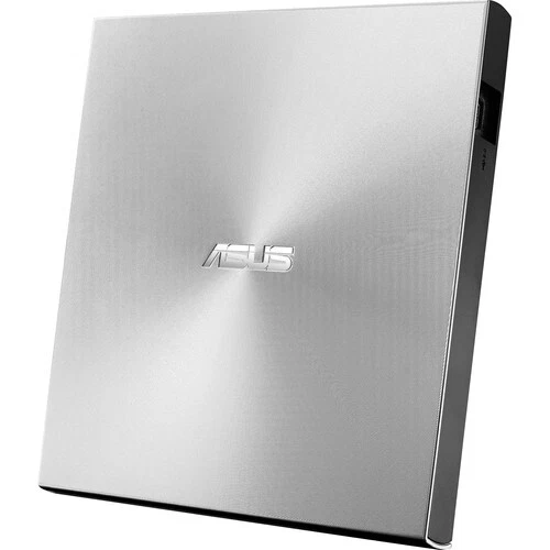 ASUS ZenDrive U9M Grabadora de DVD externa plateada Foto 3 de 4