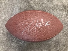 JORDAN REED Washington Redskins SIGNED FOOTBALL - PSA COA