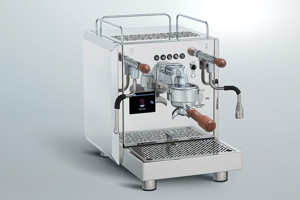 Bezzera Duo DE Espressomaschine Dual-Boiler mit Rotationspumpe Dosierelektronik