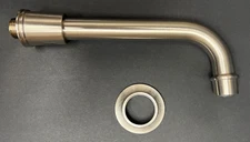 Phylrich 3-555/015 HEX MODERN Wall Tub Spout in Satin Nickel