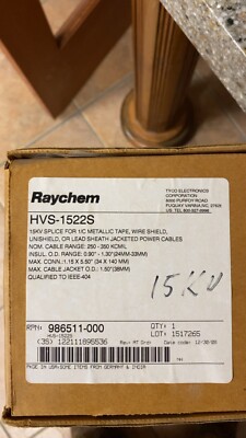 Raychem HVS-1522S 15kV In Line Splice